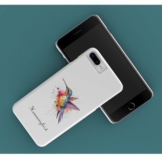 Exotische kleurrijke kolibrie aanpasbaar Case-Mate iPhone case