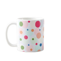 Exotische kleurrijke polkadot