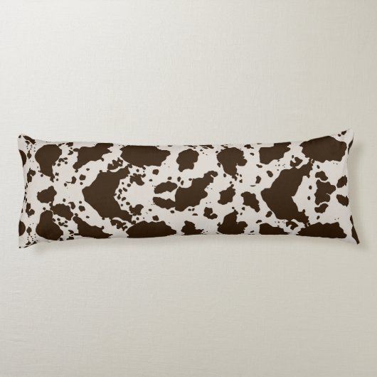 Exotische Koe printbuis Lichaamskussen (Achterkant)