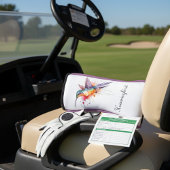 Exotische kolibrie in vlucht Golf Head Hoesje Golfheadcover