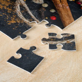 Exotische kookspecerijen en spoons legpuzzel (Zijkant)