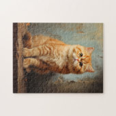 Exotische Korthaar kat Legpuzzel (Horizontaal)