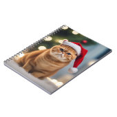 Exotische Korthaar Kerstmis Notitieboek (Linkerzijde)