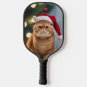 Exotische Korthaar Kerstmis Pickleball Paddle (Achterkant)