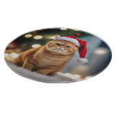 Exotische Korthaar Kerstmis Snijplank (Hoek)