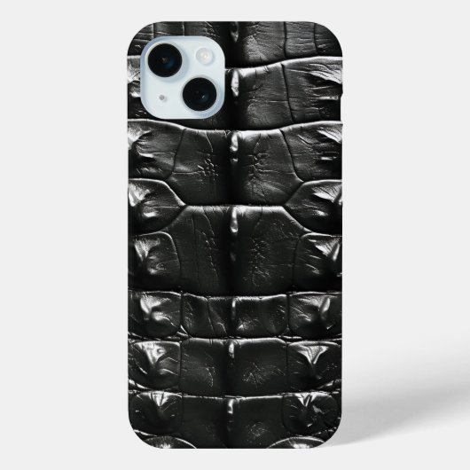 Exotische krokodillenhuidtextuur Case-Mate iPhone case (Achterkant)