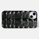 Exotische krokodillenhuidtextuur Case-Mate iPhone case (Achterkant (horizontaal))