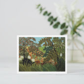 Exotische landschappen briefkaart (Staand voorkant)
