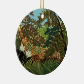 Exotische landschappen keramisch ornament (Rechts)