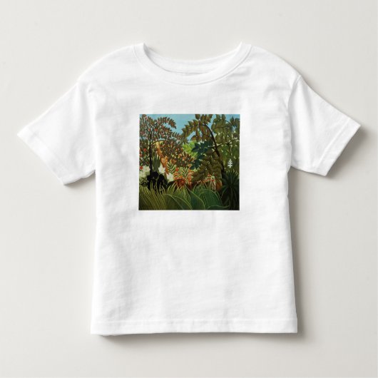 Exotische landschappen kinder shirts (Voorkant)