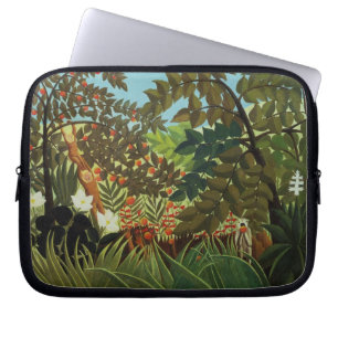 Exotische landschappen laptop sleeve