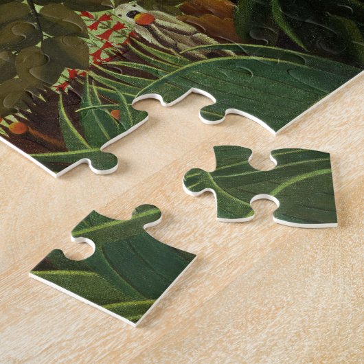 Exotische landschappen legpuzzel (Zijkant)