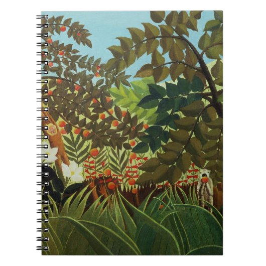Exotische landschappen notitieboek (Voorkant)