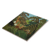 Exotische landschappen tegeltje (Zijkant)