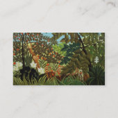 Exotische landschappen visitekaartje (Achterkant)
