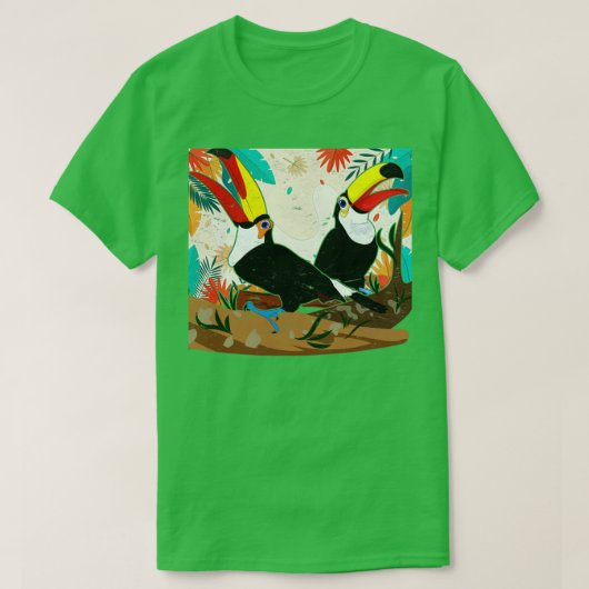 Exotische leiders Birdwatch Lover Ornitholoog Tro T-shirt (Design voorkant)