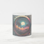 exotische lens matglas koffiemok (Center)