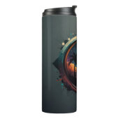 exotische lens thermosbeker (Gedraaid links)