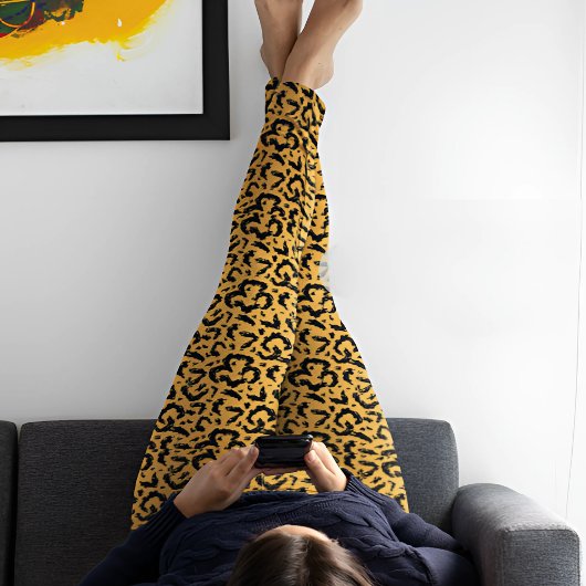 Exotische Leopard Safari Print Leggings