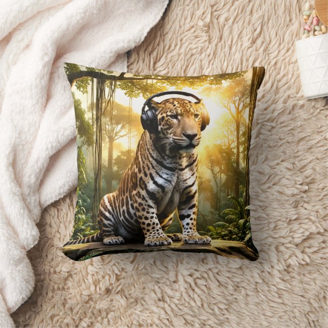 Exotische Liefdes Liger -Werp Kussen (Deken)