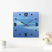 Exotische  Malediven — Uitzicht van de buitenlucht Vierkante Klok (Huis)