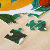 Exotische Mango: Zomer Naadloos Legpuzzel (Zijkant)