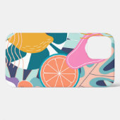 Exotische, moderne oerwoud collage. Case-Mate iPhone case (Achterkant (horizontaal))