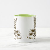 Exotische Mok van Tiki Island Podcast (Midden)