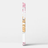 Exotische Monstera Lijn Tekening Kunst Case-Mate iPhone Case (Achterkant / Links)