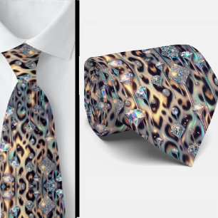 Exotische namaakzijde Luxe trendy opaal herenmod Stropdas