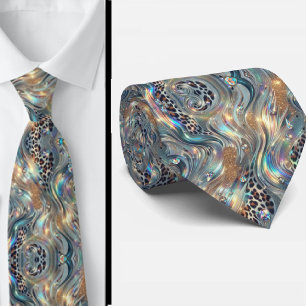 Exotische namaakzijde Luxe trendy opaal herenmod Stropdas