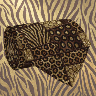 Exotische namaakzijde Luxe wilde dieren herenmod Stropdas
