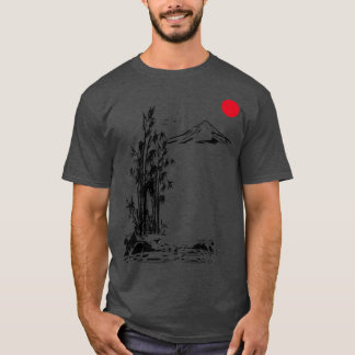 Exotische Natuur Oosterse stijl T-shirt