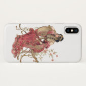 Exotische nieuwe kunstvrouw in  kostuum Case-Mate iPhone case (Achterkant (horizontaal))