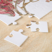 Exotische nieuwe kunstvrouw in  kostuum legpuzzel (Zijkant)