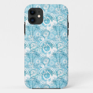 exotische oceaanpatroon iPhone 11 hoesje