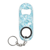 exotische oceaanpatroon mini flessenopener (Voorkant)