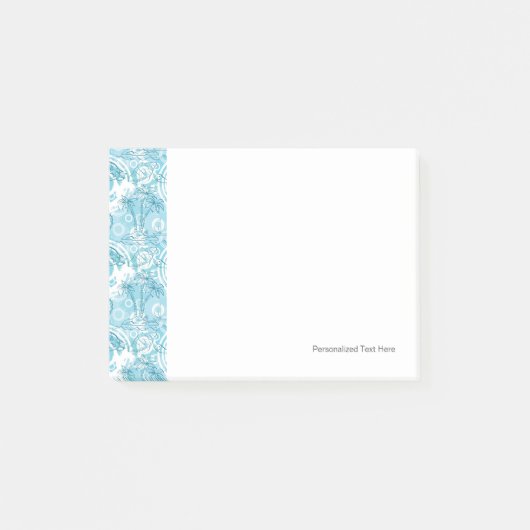 exotische oceaanpatroon post-it® notes (Voorkant)