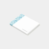 exotische oceaanpatroon post-it® notes (Schuin)