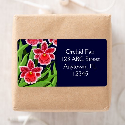 Exotische Odontoglossum Orchideeën Label (Insitu)