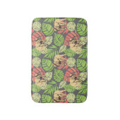 Exotische Oerwouden bladeren en olifanten Badmat (Voorkant Verticaal)