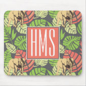 Exotische Oerwouden bladeren en olifanten | Monogr Muismat (Voorkant)