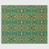 exotische of sari-achtige vormgeving lijkt op oerw cadeaupapier (Vlak)