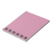 Exotische olifant notitieblok (Linkerzijde)