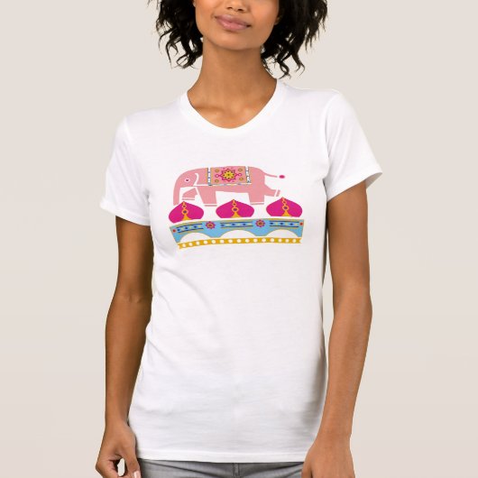 Exotische olifant t-shirt (Voorkant)