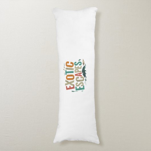 Exotische ontsnappingen lichaamskussen (Voorkant Verticaal)