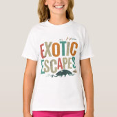Exotische ontsnappingen t-shirt (Voorkant)