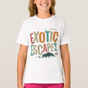 Exotische ontsnappingen t-shirt