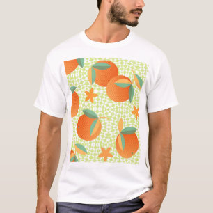 Exotische Oranje vruchten: tropisch . T-shirt