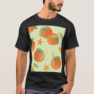 Exotische Oranje vruchten: tropisch . T-shirt